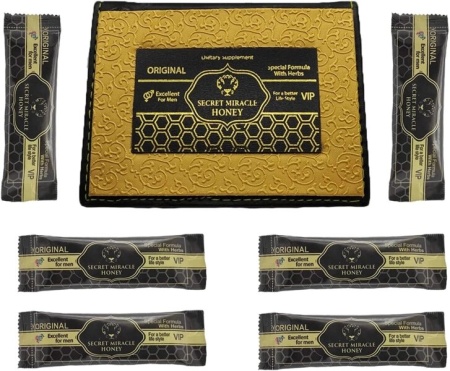 Возбуждающий мёд для мужчин Secret Miracle Honey 1 шт